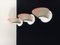 Frosted Glass Sconces, Italy, 1980s, Set of 3 17