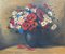 Sully Bersot, Blumenstrauß, 1945, Öl auf Leinwand 1