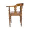 Antique Wilhelminian Corner Chair in Walnut 2