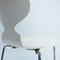 Chaises 3100 Ant Vintage Blanches par Arne Jacobsen pour Fritz Hansen, 1981, Set de 6 13