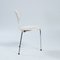 Vintage White 3100 Ant Chairs by Arne Jacobsen for Fritz Hansen, 1981, Set of 6 5