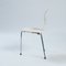 Vintage White 3100 Ant Chairs by Arne Jacobsen for Fritz Hansen, 1981, Set of 6 3