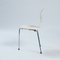 Vintage White 3100 Ant Chairs by Arne Jacobsen for Fritz Hansen, 1981, Set of 6, Image 3