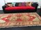 Vintage Anatolian Red and Green Ousha Rug, Image 7