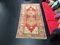 Vintage Anatolian Red and Green Ousha Rug 2