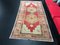 Vintage Anatolian Red and Green Ousha Rug 3