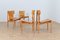 Swiss Wooden Chairs by Benedikt Rohner, 1960s, Set of 4 10