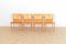 Swiss Wooden Chairs by Benedikt Rohner, 1960s, Set of 4 9