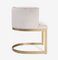 Pisia Sessel mit Holzgestell mit Samtbezug & verchromtem Metallgestell von BDV Paris Design Furnitures 3