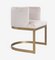 Butaca Pisia con estructura de madera cubierta de terciopelo y metal cromado de BDV Paris Design Furnitures, Imagen 2