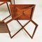 Tavoli in teak di I. Wikkelso per CFC Silkeborg, Danimarca, anni '60, set di 4, Immagine 4