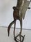 Vintage African Brass Mali Dogon Tribal Horse Sculpture 7