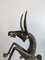 Vintage African Brass Mali Dogon Tribal Horse Sculpture 11
