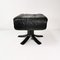 Leather Pouf, Denmark, 1970s, Image 2