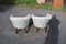Silk Upholstery Tub Chairs, 1960s, Set of 2 2