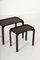 Amsterdam School Nesting Tables by T Woonhuys, 1930s, Set of 2 6