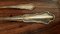 Silver Serving Ladles and Tong, 1890s, Set of 3 4
