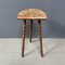 High Wooden Plant Table with Bulge Legs 4