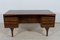 Freistehender Mid-Century Palisander Schreibtisch von Valdemar Mortensen, 1960er 1