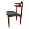 Vintage Danish Teak Dining Chairs attributed to Johannes Andersen for Bramin, Set of 4 9