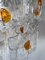 Murano Glass Sconces attributed to Toni Zuccheri for Mazzega, 1970s, Set of 2, Image 9