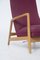 Vintage Wood Reclining Armchair attributed Giò Ponti, 1950s, Image 2