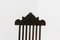Silla plegable italiana de madera con incrustaciones, años 30, Imagen 7