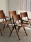 Nodo Chairs by Mauro Pasquinelli for Tisettanta, 1970s, Set of 6 2