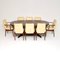 Dining Table & Chairs attributed to Robert Heritage for Archie Shine, 1960s, Set of 9 1