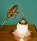 Wandlampe aus Metall & Glas, 1950er 7