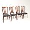 Vintage Danish Dining Chairs by Niels Koefoed, 1960s, Set of 4 1