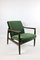 Green Olive GFM-64 Armchair attributed to Edmund Homa, 1970s, Image 1