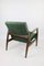 Green Olive GFM-64 Armchair attributed to Edmund Homa, 1970s 6