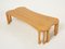 Vincent Free Form Oak Wood Coffee Table from Poujardieu, 1992 10
