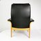 Danish Armchair in Leather with Footrest, 1980s, Set of 2, Image 10