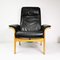 Danish Armchair in Leather with Footrest, 1980s, Set of 2, Image 2