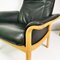 Danish Armchair in Leather with Footrest, 1980s, Set of 2 12