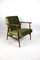 Vintage Green Olive Easy Chair, 1970s 4