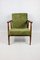 Olivgrüner Vintage Sessel, 1970er 2