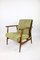 Vintage Green Olive Easy Chair, 1970s 8