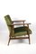 Vintage Green Olive Easy Chair, 1970s 5