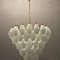Lámpara de araña italiana poligonal de vidrio, años 80, Imagen 10