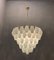 Italian Glass Polygon Chandelier, 1980s 2