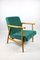 Grüner Vintage Sessel, 1970er 1