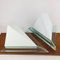 Mid-Century Pyramid Shape Wall Lamps with Leucite, 1970s, Set of 2 2