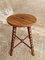 Antique Stool or Side Table in Oak, Image 7