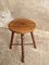 Antique Stool or Side Table in Oak, Image 2