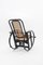 Italian Egg Rocking Chair attributed to Josef Hoffmann for Società Anonima Antonio Volpe, 1922, Image 4