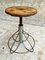 Industrial Swivel Stool or Side Table 9