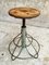 Industrial Swivel Stool or Side Table 6